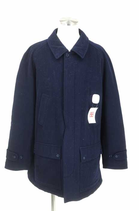 KENZO （ケンゾー） 内側キルティングウール比翼コート メンズ アウター