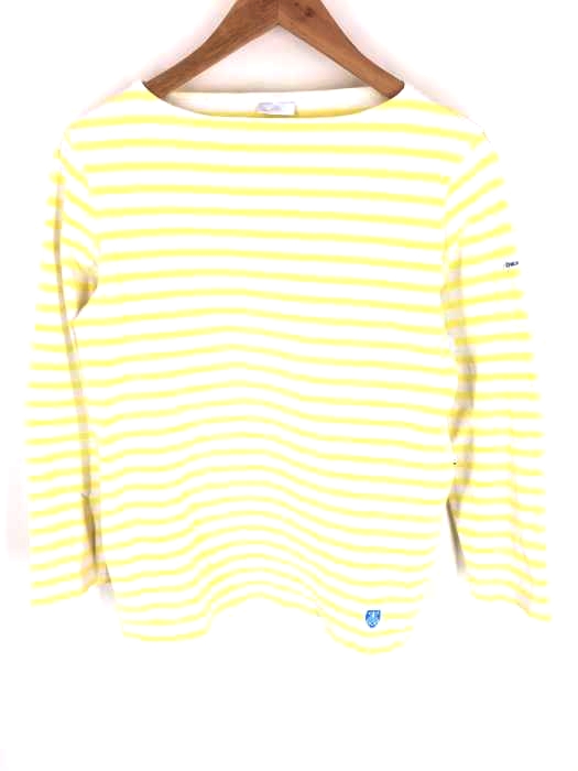 ORCIVAL（オーチバル） ボーダー柄 長袖 Tシャツ レディース トップス