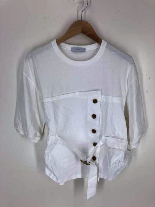 Avan Lily（アヴァンリリィ） ミリタリービスチェドッキングトップス クルーネックTシャツ レディース トップス