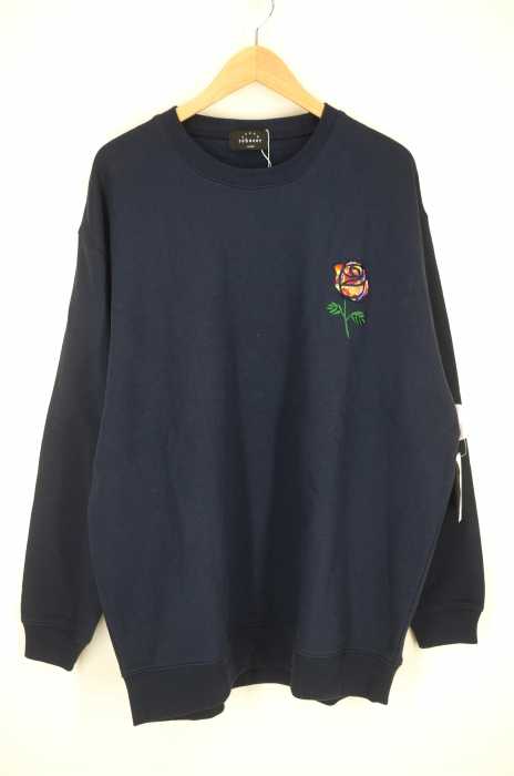 rehacer(レアセル) FLOWER ROSE SWEAT スウェット メンズ トップス