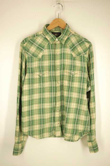 RRL RALPH LAUREN (ダブルアールエル ラルフローレン) チェック柄 ウエスタンシャツ メンズ トップス