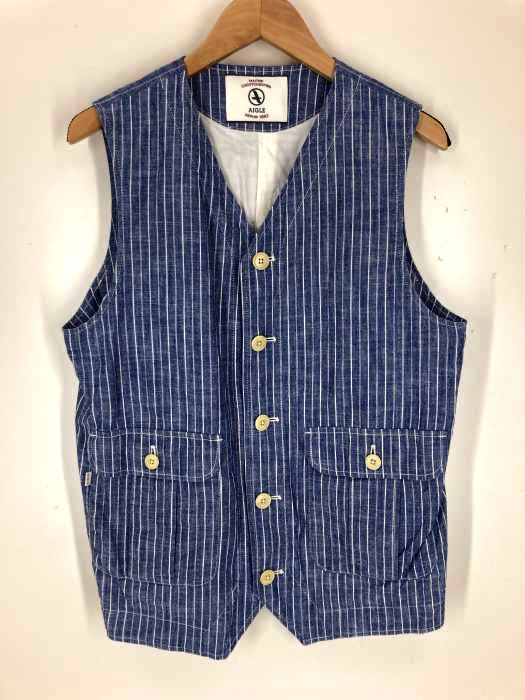 AIGLE(エーグル) ストライプ ベスト ジレ メンズ トップス