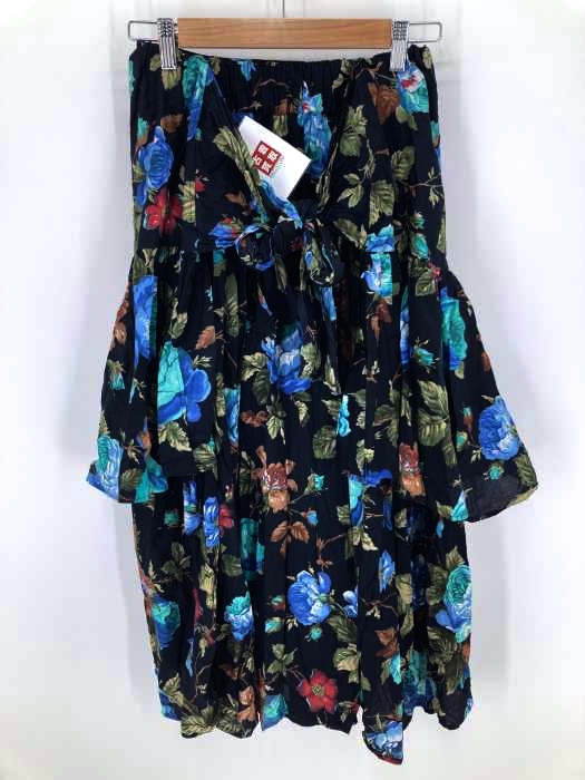 KENZO PARIS(ケンゾーパリス) 80s~00s 花柄ティアードスカート レディース スカート