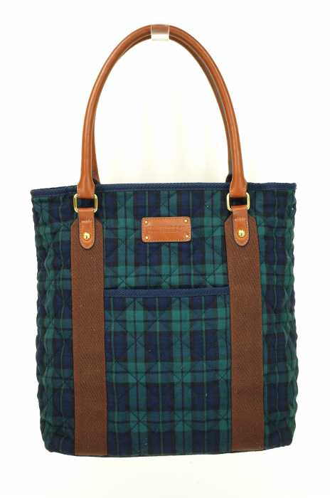 MACKINTOSH PHILOSOPHY （マッキントッシュフィロソフィー） レザー使いチェック柄ハンドバッグ メンズ バッグ