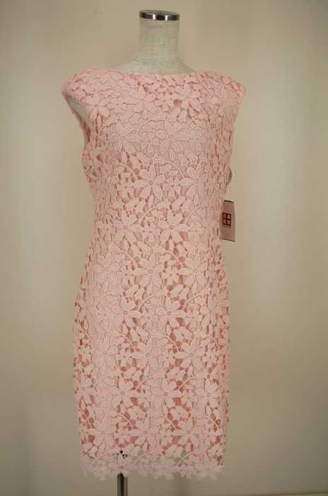 RALPH LAUREN (ラルフローレン) DRESS 花柄総レースバックジップワンピース レディース ワンピース