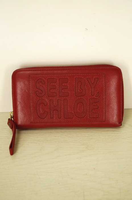 SEE BY CHLOE （シーバイクロエ） ラウンドジップ レディース 財布・ケース