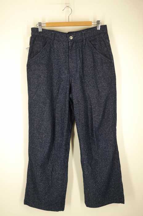 AURALEE (オーラリー) SILK DENIM WIDE PANTS メンズ パンツ