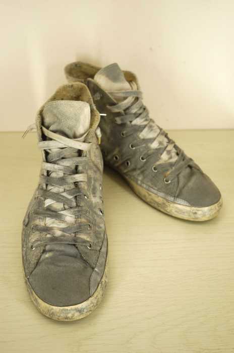 GOLDEN GOOSE（ゴールデングース） 加工 ハイカット メンズ シューズ