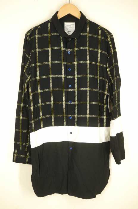 SHAREEF（シャリーフ） GRAPH CHECK LONG SHIRTS メンズ トップス