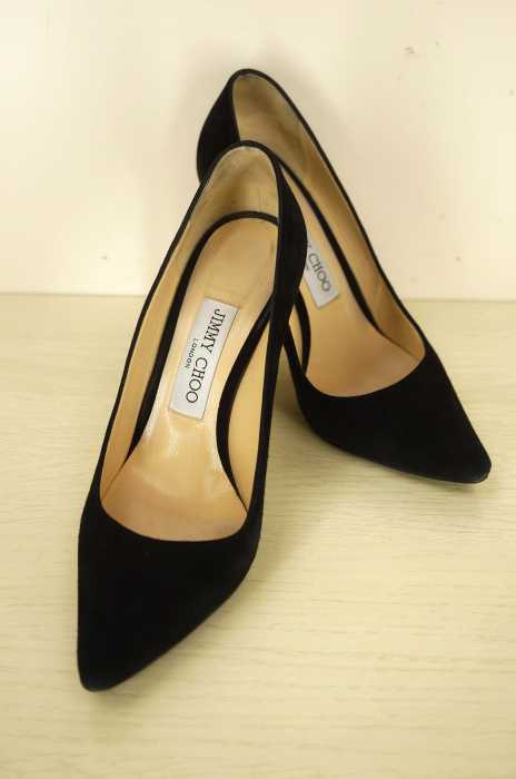 JIMMY CHOO（ジミーチュウ） スウェードヒールパンプス レディース シューズ
