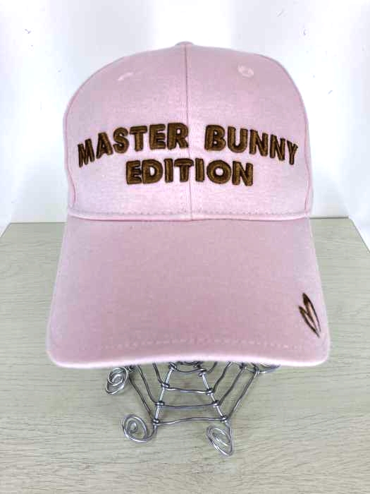 MASTER BUNNY EDITION(マスターバニーエディション) ブランドロゴ 6パネル キャップ レディース 帽子