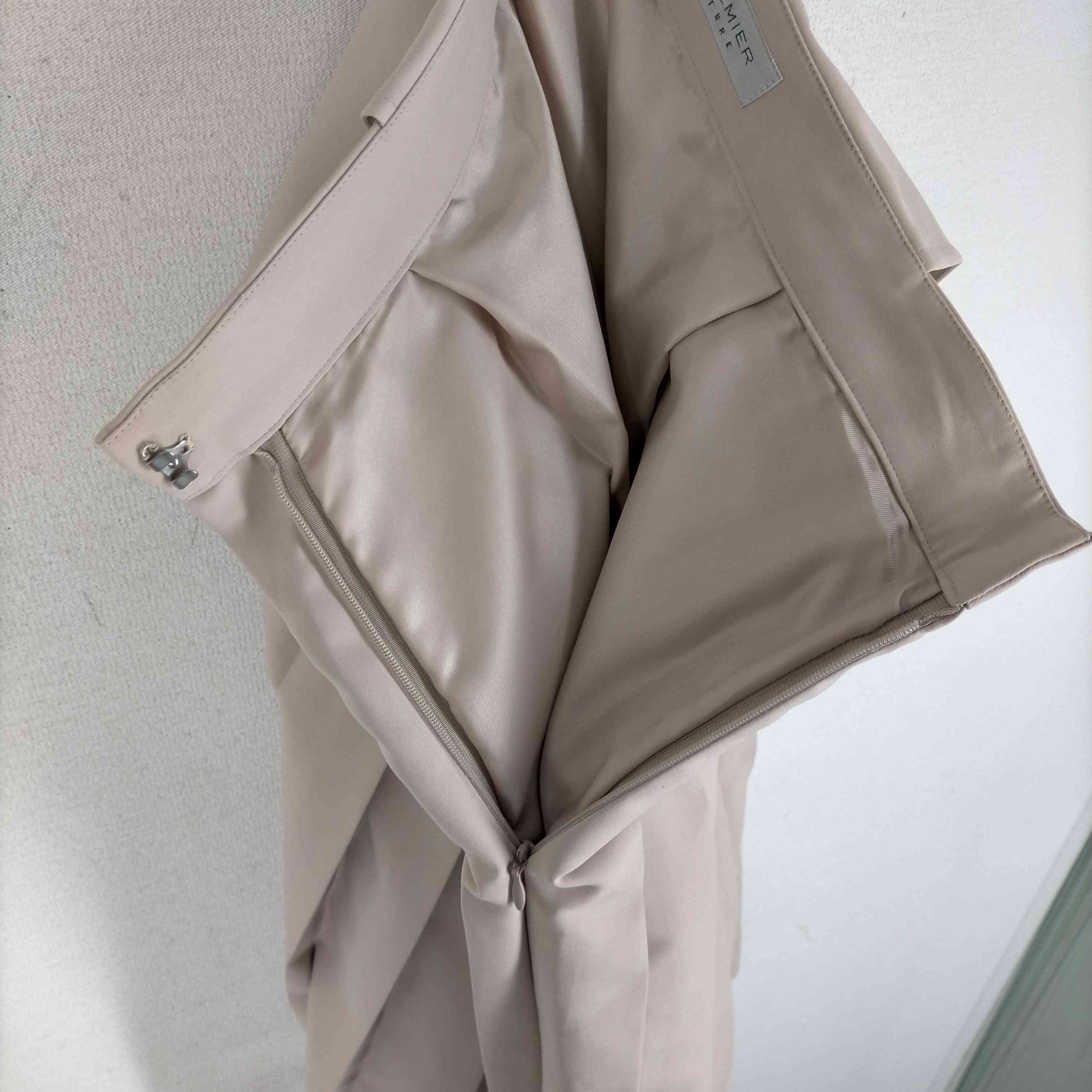 M-PREMIER(エムプルミエ)COUTURE サイドプリーツスカート 【中古  