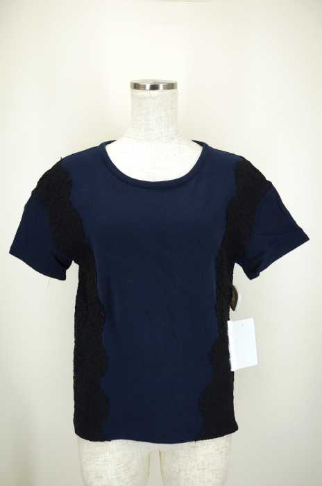 ELFORBR（エルフォーブル） レース切替Tシャツ レディース トップス
