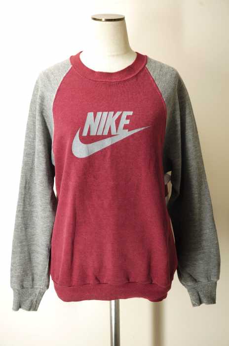 NIKE （ナイキ） 80年代 USA製プリントスウェットトップス レディース トップス