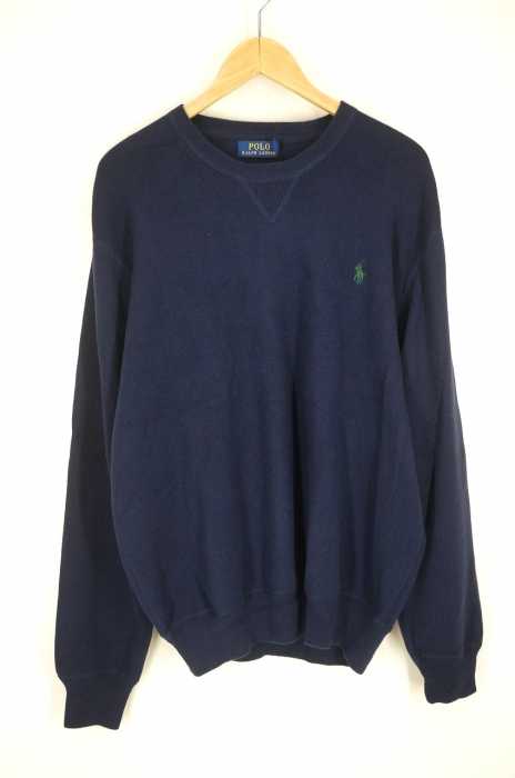 POLO RALPH LAUREN (ポロラルフローレン) クルーネックニットプルオーバー メンズ トップス