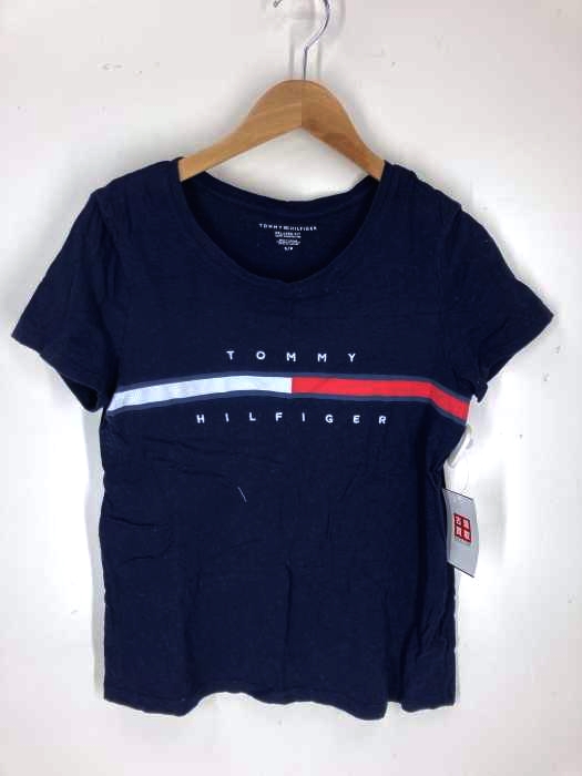 TOMMY HILFIGER（トミーヒルフィガー） リラックスフィット フロントロゴTシャツ レディース トップス