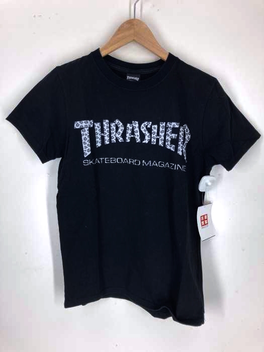 THRASHER(スラッシャー) SKATEBOARD MAGAZINE クルーネックTシャツ レディース トップス