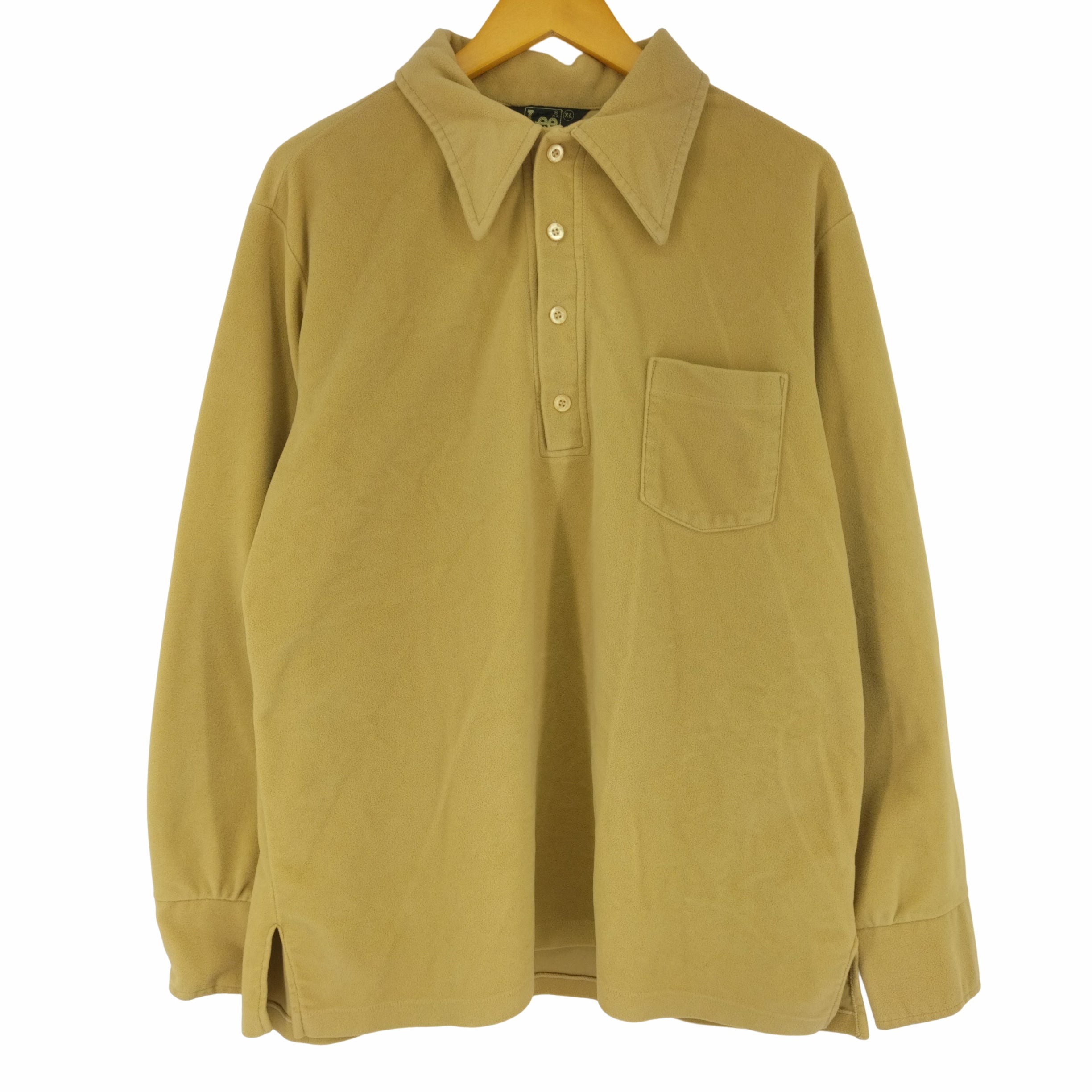 Lee(リー) 70S USA製 三角タグ プルオーバー フリース シャツ