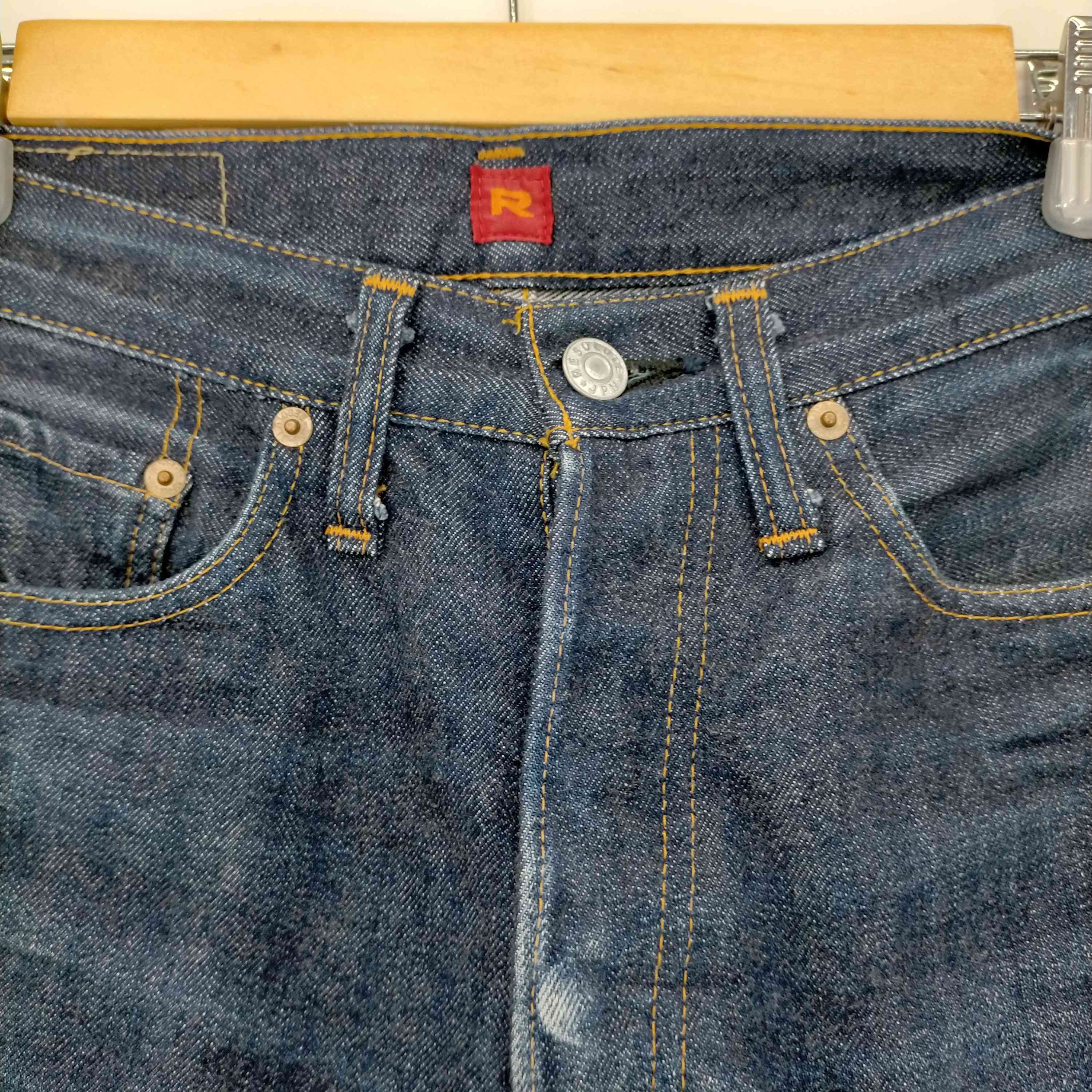 RESOLUTE(リゾルト)710 セルビッチ ボタンフライデニムパンツ 【中古