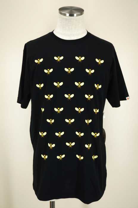 HEAD PORTER PLUS （ヘッドポータープラス） THE BEE TEE 総柄コラボTシャツ メンズ トップス
