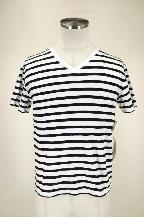 JOURNAL STANDARD (ジャーナルスタンダード) ボーダーVネックTシャツ メンズ トップス