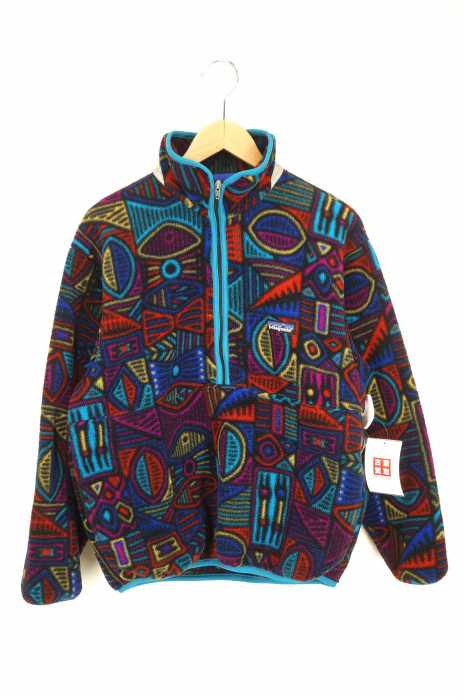 patagonia （パタゴニア） 総柄ハーフジップジャケット レディース アウター