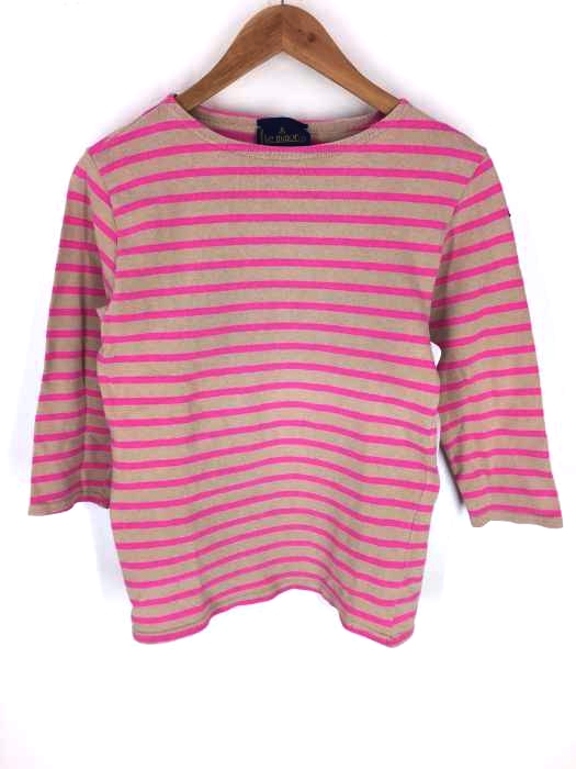 Le minor(ルミノア) ボーダー柄 長袖 Tシャツ レディース トップス
