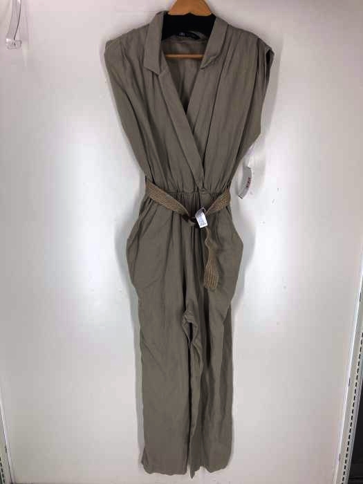 ZARA（ザラ） BELTED JUMPSUIT ジャンプスーツ レディース オールインワン