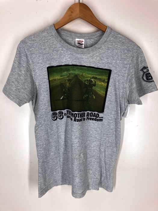 GASOLINE ALLEY by TOYS McCOY（ガソリンアレイバイトイズマッコイ） EASY RIDER  ROUTE66  半袖クルーネックTシャツ メンズ トップス