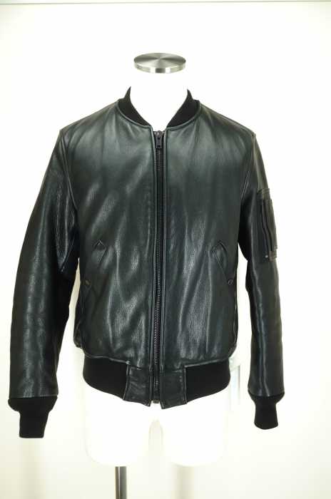 Supreme×Schott （シュプリーム×ショット） MA-1 レザージャケット