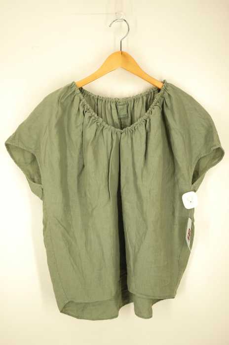 URBAN RESEARCH DOORS WOMENS （アーバンリサーチドアーズウィメンズ） リネンギャザー2WAYブラウス レディース トップス
