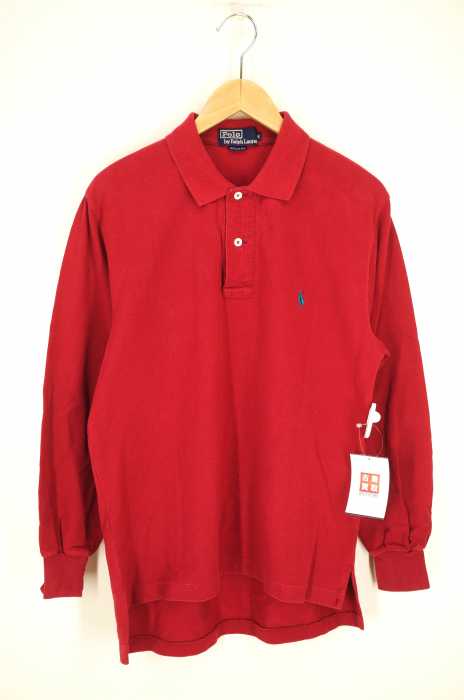 Polo by RALPH LAUREN （ポロバイラルフローレン） コットン長袖ポロシャツ メンズ トップス