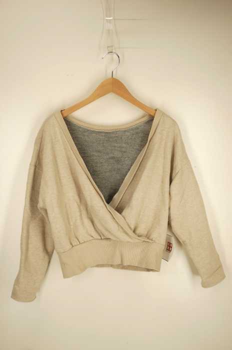6 BEAUTY & YOUTH UNITED ARROWS（ロクビューティーアンドユースユナイテッドアローズ） BACK CACHECOEUR SWEAT PULLOVER レディース トップス