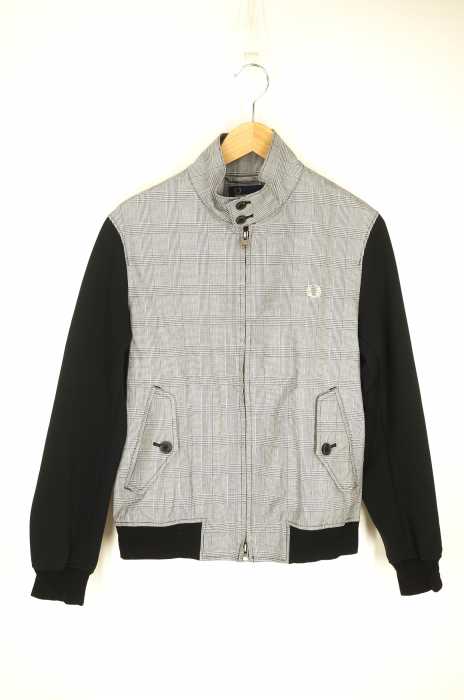FRED PERRY （フレッドペリー） Texture Mix Harrington Jacket メンズ アウター