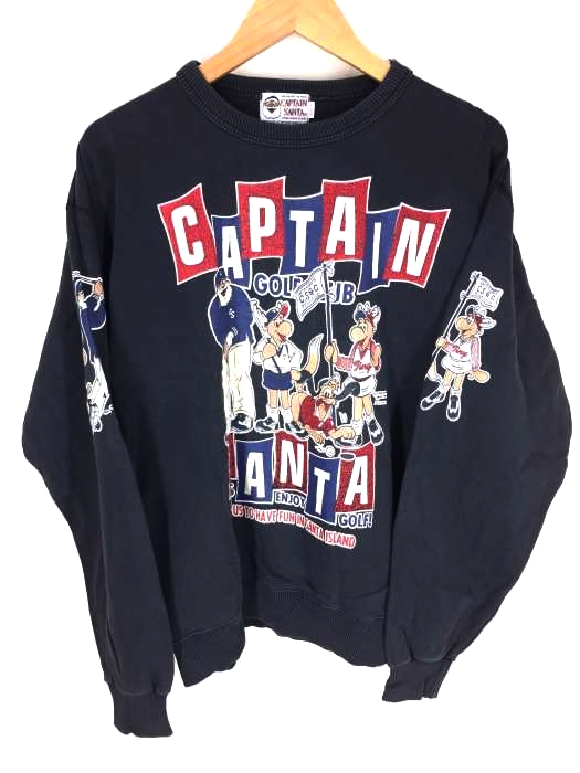CAPTAIN SANTA(キャプテンサンタ) プリント プルオーバースウェット メンズ トップス