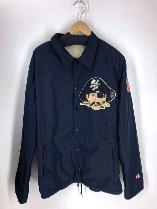 Champion（チャンピオン） 裏ボアコーチジャケット ワッペン メンズ アウター