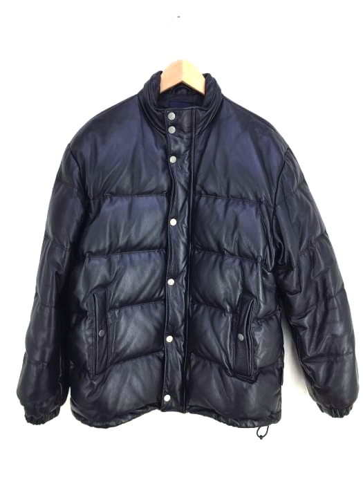 TOMMY HILFIGER(トミーヒルフィガー) カウレザーダウンジャケット メンズ アウター