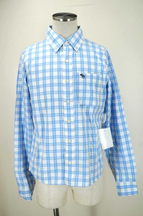 Abercrombie & Fitch （アバクロンビーアンドフィッチ） チェック柄ボタンダウンシャツ メンズ トップス