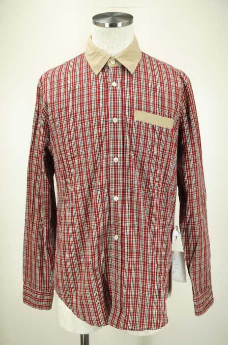 Supreme (シュプリーム) 13SS contrast collar plaid shirt チェックシャツ メンズ トップス