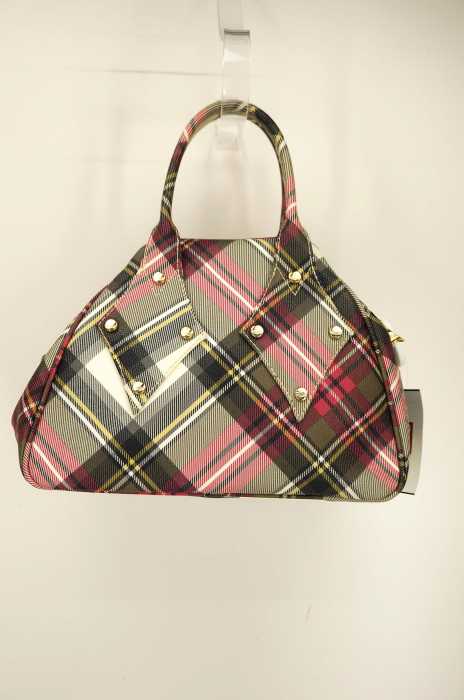 Vivienne Westwood (ヴィヴィアンウエストウッド) チェック柄ハンドバッグ レディース バッグ