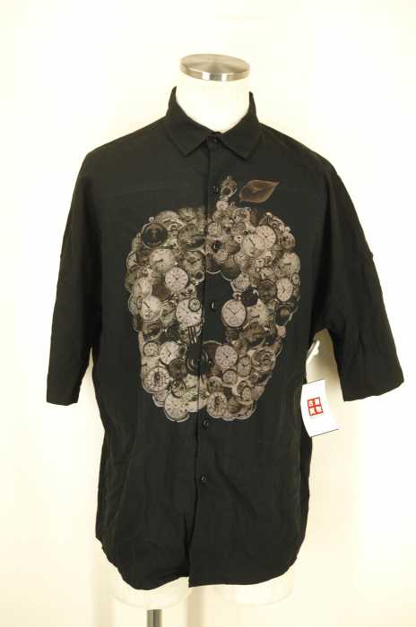 SHAREEF (シャリーフ) APPLE OF TIME S/S BIG SHIRTS メンズ トップス