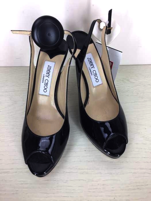 JIMMYCHOO（ジミーチュウ） オープントゥヒールパンプス レディース シューズ
