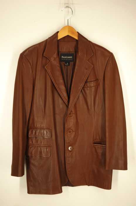 RALPH LAUREN （ラルフローレン） 3Bレザージャケット メンズ アウター