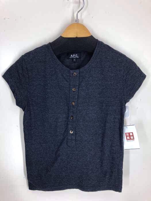 A.P.C.（アーペーセー） 半袖ヘンリーネックTシャツ レディース トップス