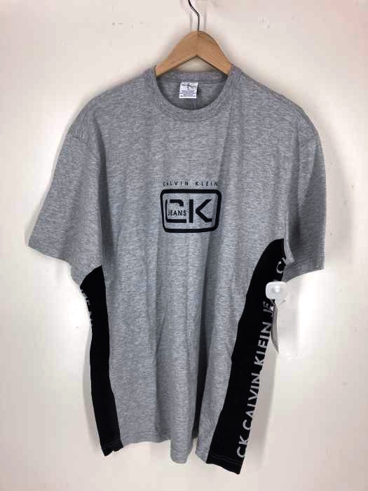 Calvin Klein Jeans（カルバンクラインジーンズ） ロゴプリント クルーネックTシャツ メンズ トップス