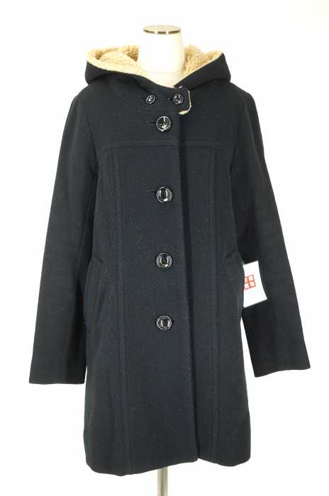 franche lippee (フランシュリッペ) フード付きウールコート レディース アウター