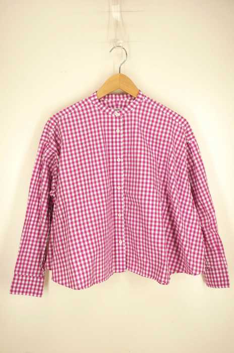 la marine francaise(マリンフランセーズ) Assort バンドカラーシャツ レディース トップス