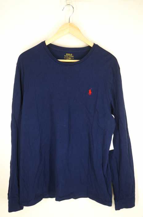 POLO RALPH LAUREN （ポロラルフローレン） Uネック 長袖Tシャツ メンズ トップス