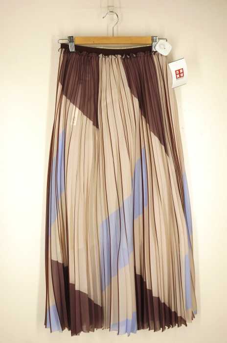 AULA(アウラ) PLEATS LINE SKIRT レディース スカート