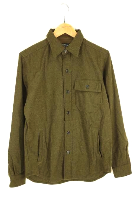 UNITED ARROWS green label relaxing（ユナイテッドアローズグリーンレーベルリラクシング） ウールシャツジャケット メンズ トップス